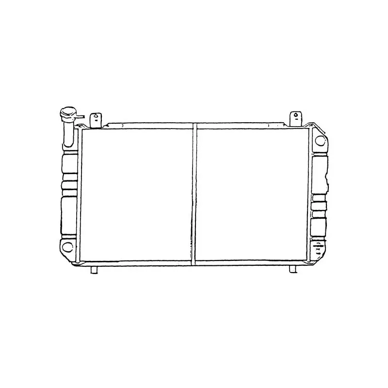 Radiateur, refroidissement du moteur NRF 513495