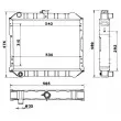 Radiateur, refroidissement du moteur NRF 52042 - Visuel 1