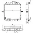 Radiateur, refroidissement du moteur NRF 52132 - Visuel 1