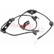 Capteur, vitesse de roue METZGER 09001271 - Visuel 1