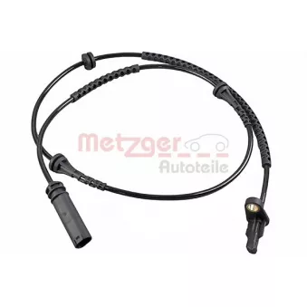 Capteur, vitesse de roue METZGER 09001484