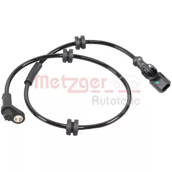 Capteur, vitesse de roue METZGER 09001492