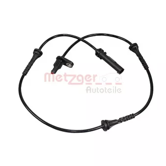 Capteur, vitesse de roue METZGER 09001498