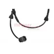 Capteur, vitesse de roue METZGER 09001500 - Visuel 2