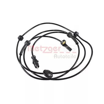 Capteur, vitesse de roue METZGER 09001501