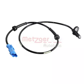Capteur, vitesse de roue METZGER 09001502