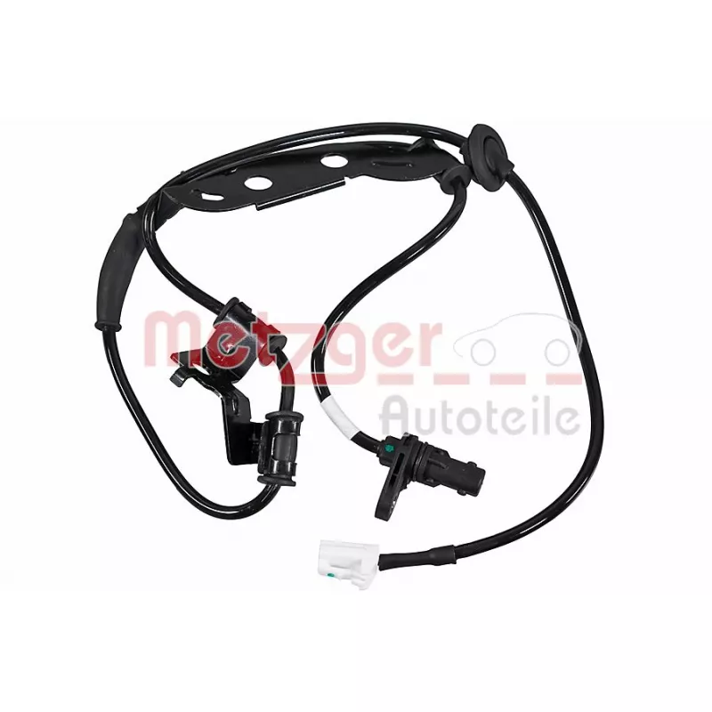Capteur, vitesse de roue arrière gauche METZGER 09001504