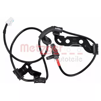 Capteur, vitesse de roue arrière droit METZGER 09001505