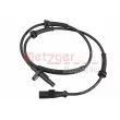 Capteur, vitesse de roue METZGER 09001511 - Visuel 1