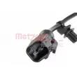 Capteur, vitesse de roue METZGER 09001512 - Visuel 2