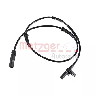 Capteur, vitesse de roue METZGER 09001513