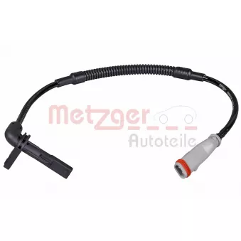 Capteur, vitesse de roue METZGER 09001516