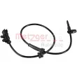 Capteur, vitesse de roue METZGER 09001517 - Visuel 1