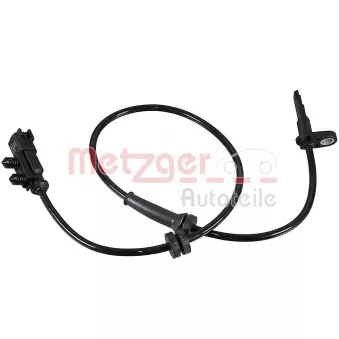 Capteur, vitesse de roue METZGER 09001517