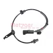 Capteur, vitesse de roue METZGER 09001522 - Visuel 1
