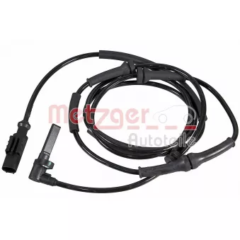 Capteur, vitesse de roue avant droit METZGER 09001525