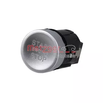Bouton de démarrage/arrêt METZGER 09161062