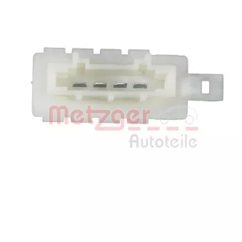 Résistance, pulseur d'air habitacle METZGER 0917704