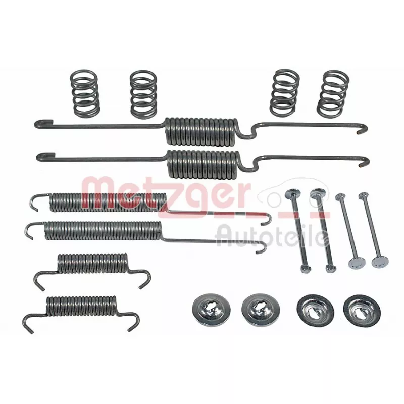 Kit d'accessoires, mâchoire de frein METZGER 105-0026X-02