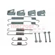 Kit d'accessoires, mâchoire de frein METZGER 105-0054 - Visuel 1