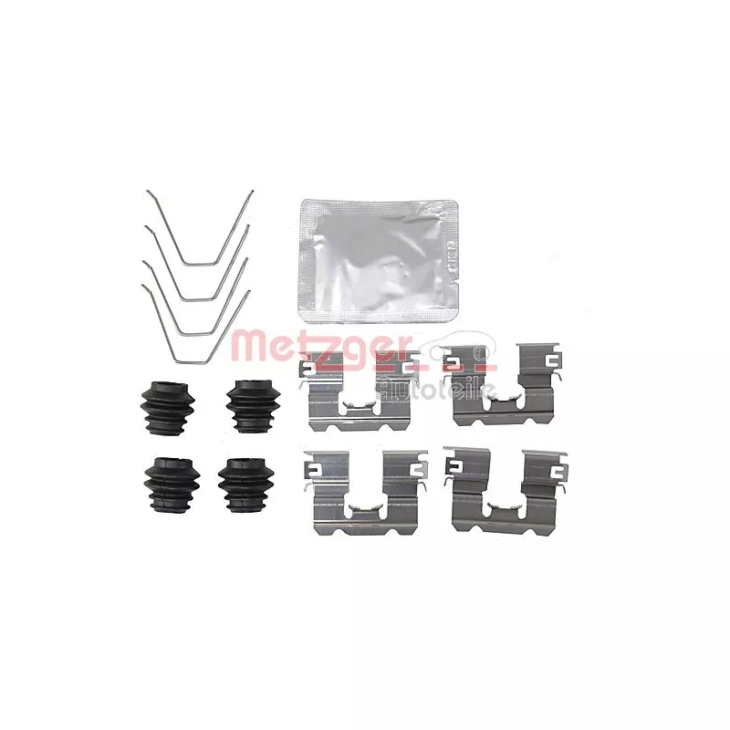 Kit d'accessoires, plaquette de frein à disque METZGER 109-0137