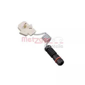 Contact d'avertissement, usure des plaquettes de frein METZGER 1190027