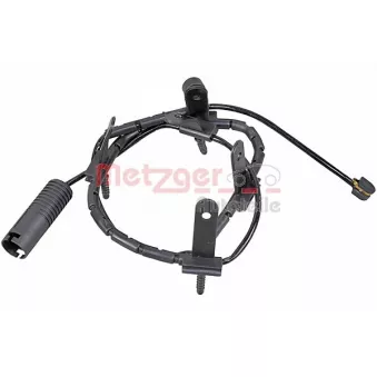 Contact d'avertissement, usure des plaquettes de frein METZGER 1190094