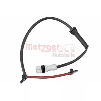 Contact d'avertissement, usure des plaquettes de frein METZGER 1190110