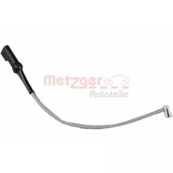 Contact d'avertissement, usure des plaquettes de frein METZGER 1190290