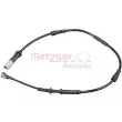 Contact d'avertissement, usure des plaquettes de frein METZGER 1190292 - Visuel 1