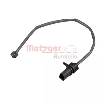 Contact d'avertissement, usure des plaquettes de frein METZGER 1190298