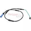 Contact d'avertissement, usure des plaquettes de frein METZGER 1190310 - Visuel 1