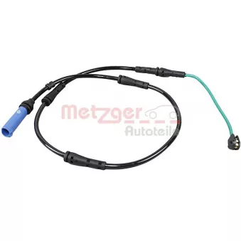 Contact d'avertissement, usure des plaquettes de frein METZGER 1190310