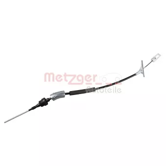 Tirette à câble, commande d'embrayage METZGER 12.7990