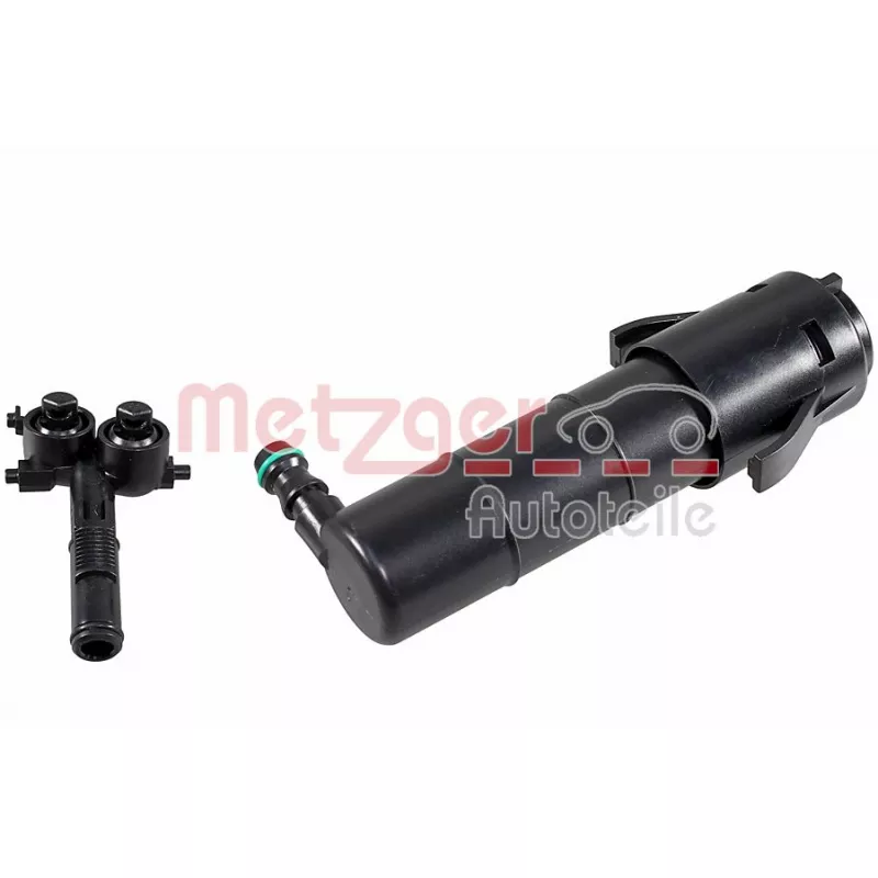 Gicleur d'eau de nettoyage, nettoyage des phares avant droit METZGER 2220704