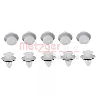 Clip de fixation, revêtement de porte METZGER 2280067