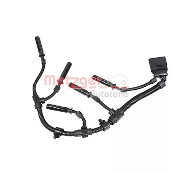 Kit de réparation de câble, bougie de préchauffage METZGER 2324164