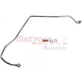 Conduite d'huile, compresseur METZGER 2361154