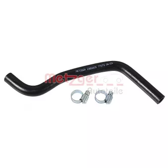 Tuyau, ventilation de carter-moteur METZGER 2380205