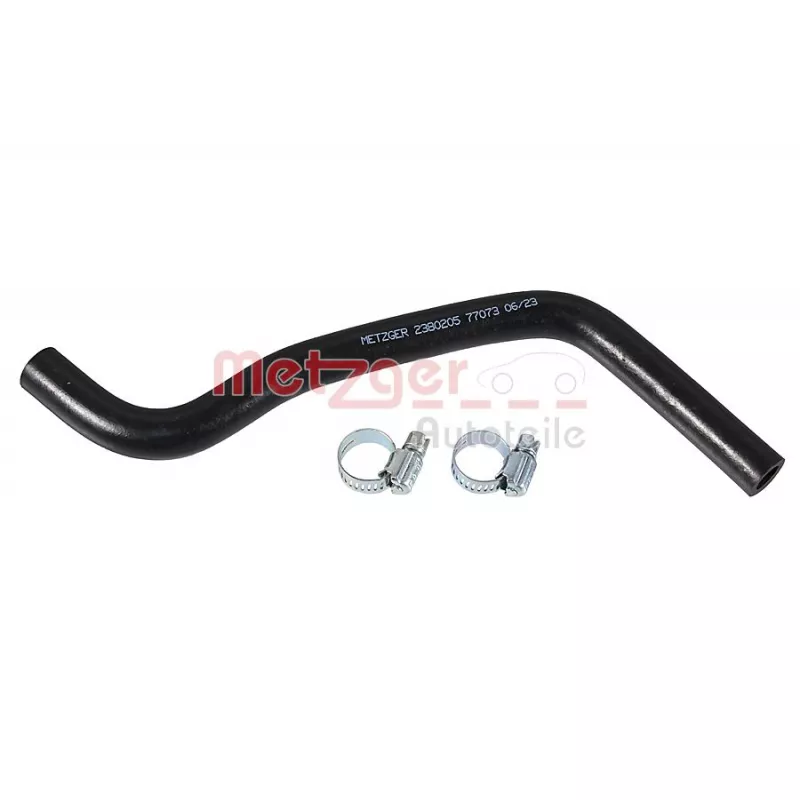 Tuyau, ventilation de carter-moteur METZGER 2380205