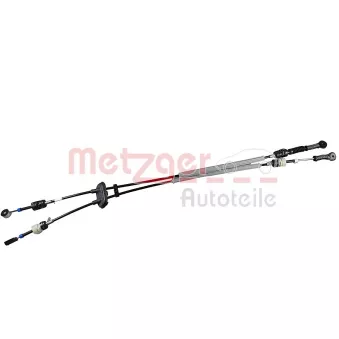 Tirette à câble, boîte de vitesse manuelle METZGER 3150340
