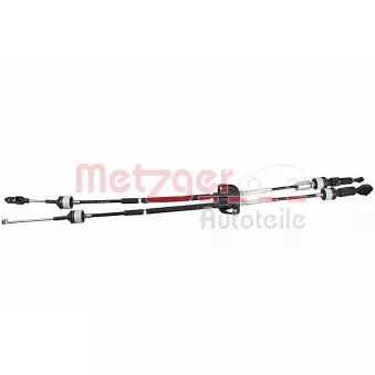 Tirette à câble, boîte de vitesse manuelle METZGER 3150341