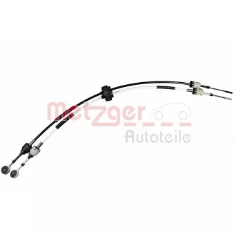 Tirette à câble, boîte de vitesse manuelle METZGER 3150345
