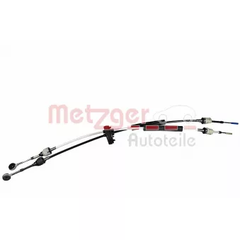 Tirette à câble, boîte de vitesse manuelle METZGER 3150347