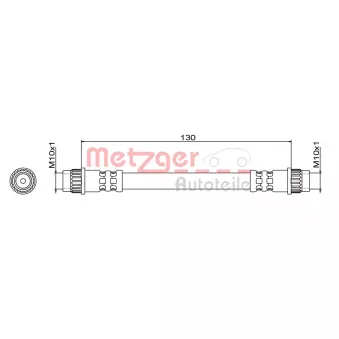 Flexible de frein METZGER 4111837