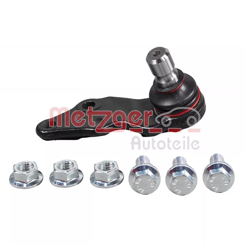 Rotule de suspension avant droit METZGER 57032802