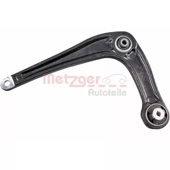 Bras de liaison, suspension de roue avant droit METZGER 58143202