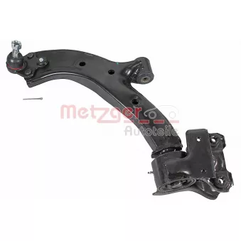 Bras de liaison, suspension de roue avant gauche METZGER 58144301