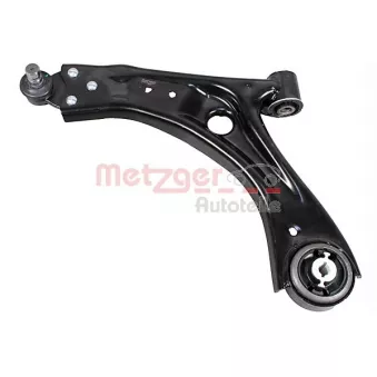 Bras de liaison, suspension de roue avant gauche METZGER 58144501