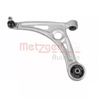 Bras de liaison, suspension de roue avant gauche METZGER 58146901